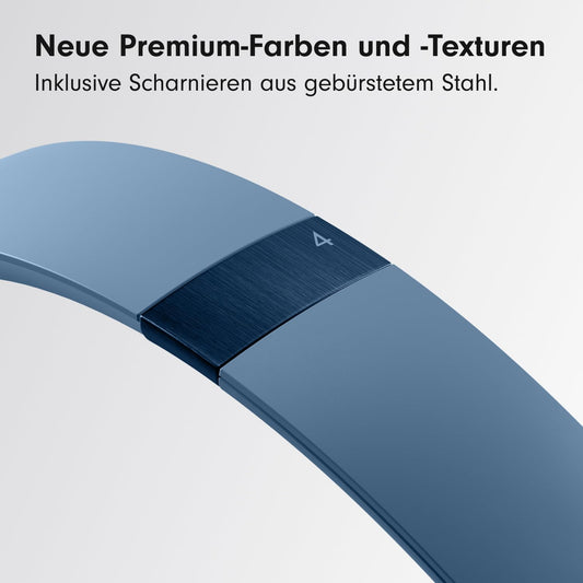 Beats Solo 4 - Kabelloser Bluetooth On-Ear Kopfhörer, Apple & Android kompatibel, Bis zu 50 Stunden Akkulaufzeit - Schieferblau